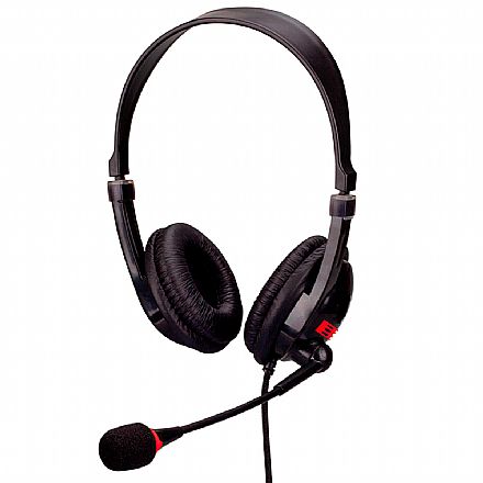 Fone de Ouvido - Headset Hayom Office HF2211 - Microfone - Conector P2 - 221011