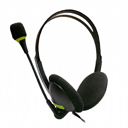 Fone de Ouvido - Headset Hayom Office HF2212 - Microfone - Conector P2 - 221012