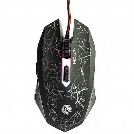 Mouse - Mouse Gamer Hayom MU2912 - 2400dpi - 6 Botões - LED - 291012