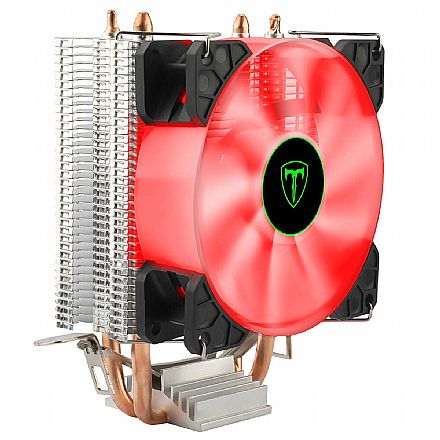 Cooler CPU - Cooler T-Dagger Idun T-GC9109 R - (AMD / Intel) - LED Vermelho