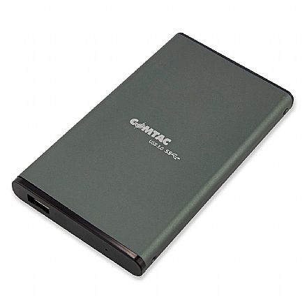 Storage / Case / Dockstation - Case para HD SATA 2.5" - USB 3.0 - Super-Speed - Comtac 9389