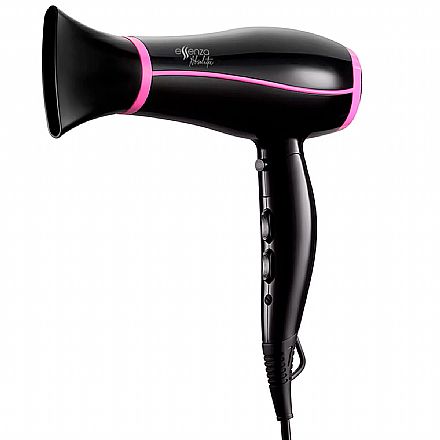 Beleza e Cuidado Pessoal - Secador de Cabelo Multilaser Essenza EB071 - Bivolt - 1800W - 3 Temperaturas e 2 Velocidades - Dobrável