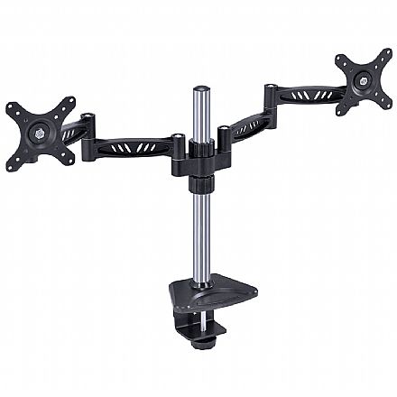Suporte de Monitor/TV - Suporte para 2 Monitores / TVs até 30" Vinik - Articulado - Padrão Vesa - S2M310D