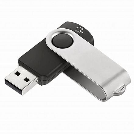 Pen Drive - Pen Drive 16GB Multilaser Twist - USB 3.0 - PD988