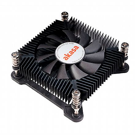 Cooler CPU - Cooler Akasa KS7 para Intel AK-CC6309EP01 - Soquete LGA 1200 / 1150 / 1151 / 1155 / 1156