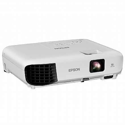 Projetor - Projetor Epson Powerlite E10+ - 3600 Lumens - Resolução: 1024 x 768 - 3LCD - HDMI - V11H975021