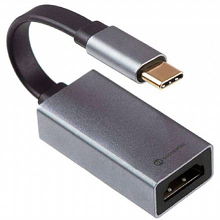 Cabo & Adaptador - Adaptador Conversor USB-C para HDMI 4K - Goldentec 42316