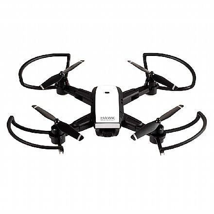 Brinquedo - Drone Multilaser Hawk ES257 - Câmera 720p HD - Alcance 150 metros - Autonomia 10 minutos - GPS