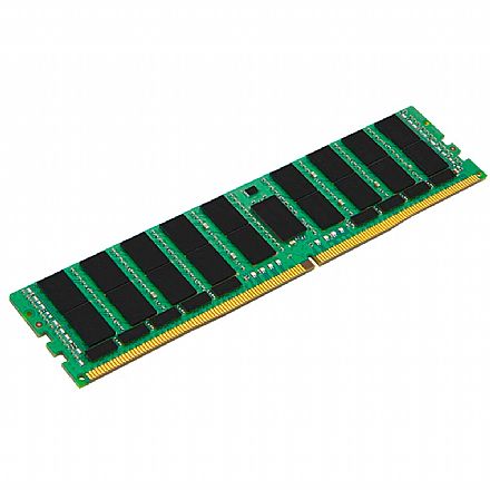 Memória para Desktop - Memória Servidor 64GB DDR4 Kingston KSM26RD4/64HAR - PC4-2666 - ECC - CL19 - Registered com Paridade - 288-pin