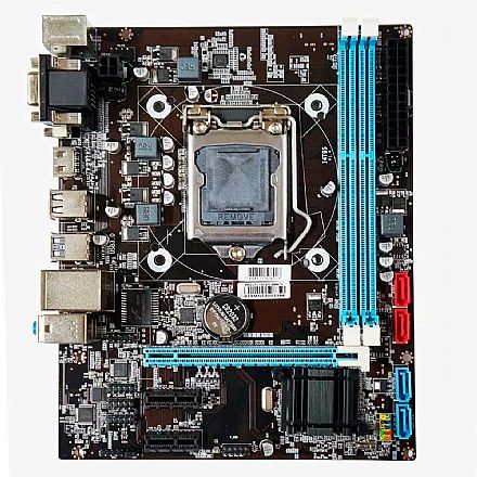 Placa Mãe para Intel - Placa Mãe BPC-B85M-TG - (LGA 1150 DDR3) - Chipset Intel H81/B85