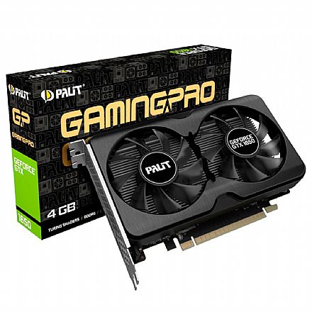 Placa de Vídeo - GeForce GTX 1650 4GB GDDR6 128bits - Palit NE61650S1BG1-1175A