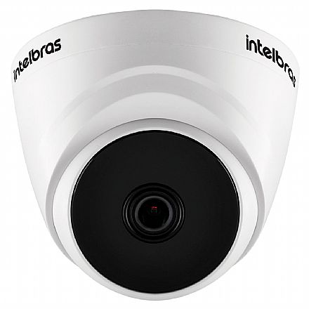 Segurança CFTV - Câmera de Segurança Dome Intelbras VHD 1010 D G6 - Lente 3.6mm - Infravermelho - Multi HD