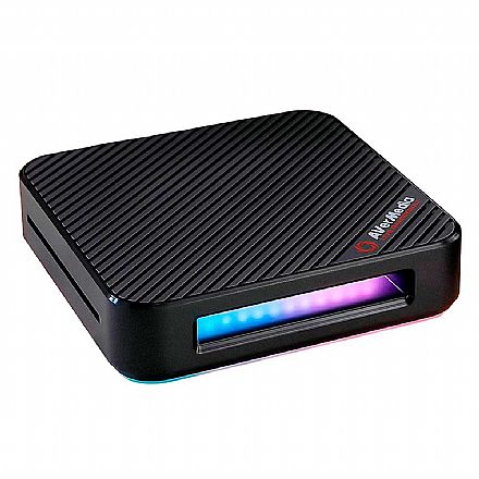 Captura de Video Live Gamer AVerMedia Bolt 4K GC555 - 4K HDR - HDMI - LED RGB - Ideal para Gravar Jogos Captura de TV/Video - Captura de Video Live Gamer AVerMedia Bolt 4K GC555 - 4K HDR - HDMI - LED RGB - Ideal para Gravar Jogos