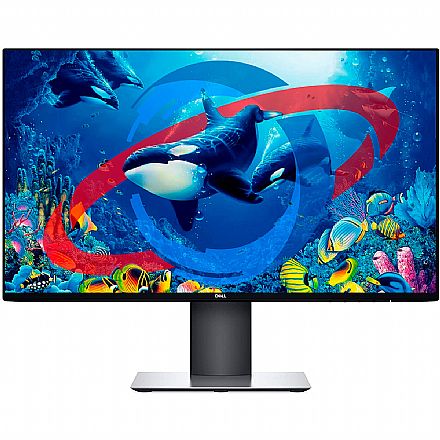 Monitor - Monitor 23.8" Dell U2419H UltraSharp - Full HD - Regulagem de Altura e Rotação 90° Pivot - HDMI, DisplayPort - Outlet - Garantia 90 dias