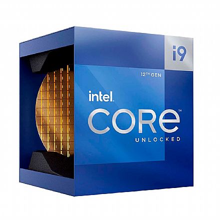 Processador Intel - Intel® Core i9 12900K - LGA 1700 - 3.2GHz (Turbo 5.2GHz) - Cache 30MB - 12ª Geração - BX8071512900K
