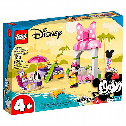 Brinquedo - LEGO Disney - Sorveteria da Minnie Mouse - 10773
