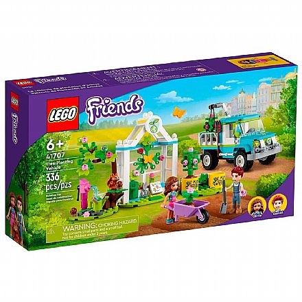 Brinquedo - LEGO Friends - Veículo de Plantação de Árvores - 41707