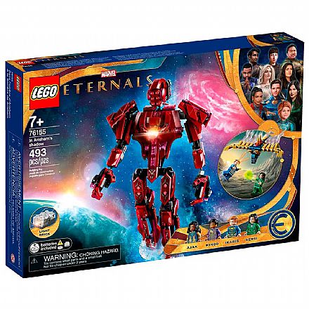 Brinquedo - LEGO Super Heroes Marvel - Os Eternos Na sombra de Arishem - 76155