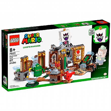 Brinquedo - LEGO Super Mario™ - Esconde e Assombra em Luigi`s Mansion™ - Pacote de Expansão - 71401