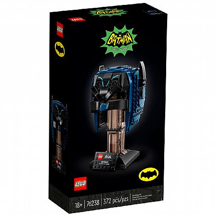 Brinquedo - LEGO Super Heroes DC - Máscara da Série de TV Clássica Batman™ - 76238