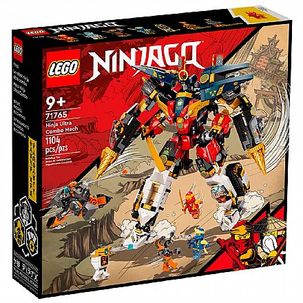 Brinquedo - LEGO Ninjago - Robô Ninja Ultra Combo - 71765