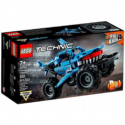 Brinquedo - LEGO Technic - Monster Jam™ Megalodon™ - 42134