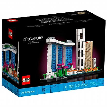 Brinquedo - LEGO Architecture - Singapura - 21057