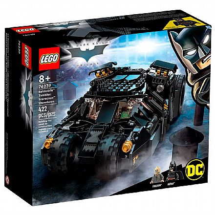 Brinquedo - LEGO Super Heroes DC - Batman™ Batmobile™ Tumbler: Confronto do Espantalho - 76239