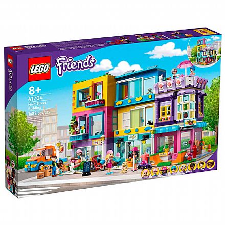 Brinquedo - LEGO Duplo - Edifício de Rua Principal - 41704