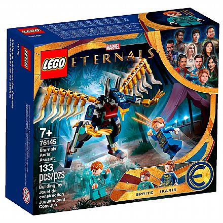 Brinquedo - LEGO Super Heroes Marvel - Ataque Aéreo dos Eternos - 76145