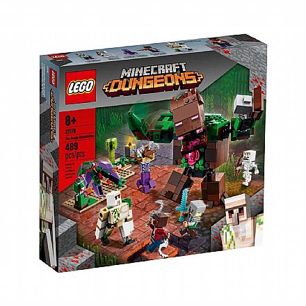 Brinquedo - LEGO Minecraft - O Horror da Selva - 21176