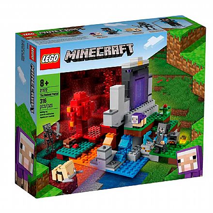 Brinquedo - LEGO Minecraft - O Portal em Ruínas - 21172