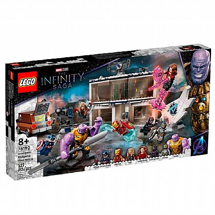 Brinquedo - LEGO Super Heroes Marvel - O Combate Final dos Vingadores: Ultimato - 76192