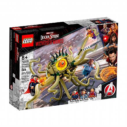 Brinquedo - LEGO Super Heroes Marvel - Confronto com Gargantos - 76205