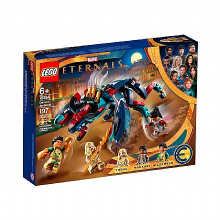 Brinquedo - LEGO Super Heroes Marvel - A Emboscada do Deviant! - 76154