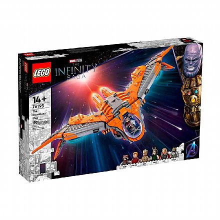 Brinquedo - LEGO Super Heroes Marvel - A Nave dos Guardiões - 76193