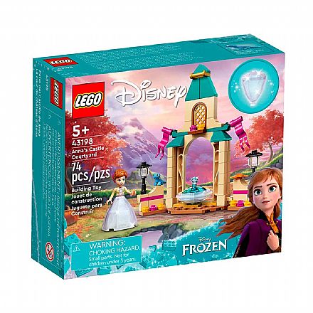Brinquedo - LEGO Disney Princess - Pátio do Castelo da Anna - 43198