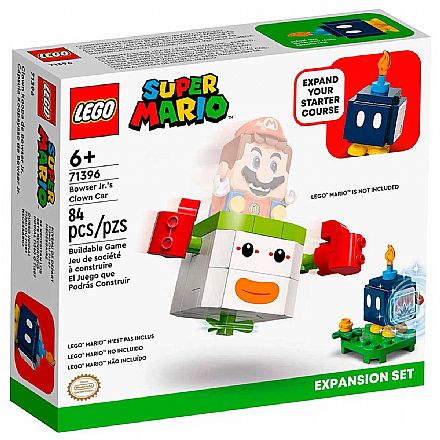 Brinquedo - LEGO Super Mario™ - Cápsula Koopalhaço do Bowser Jr. - Pacote de Expansão - 71396