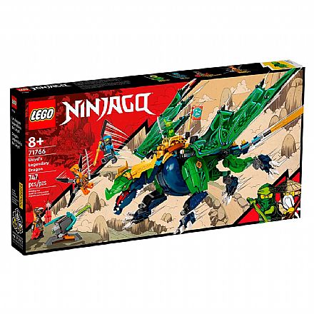 Brinquedo - LEGO Ninjago - O Dragão Lendário do Lloyd - 71766