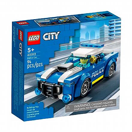 Brinquedo - LEGO City - Carro da Polícia - 60312