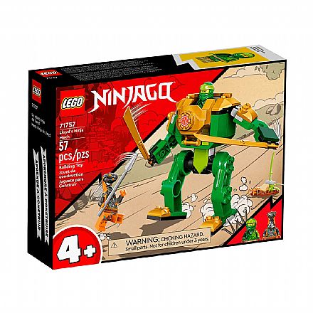 Brinquedo - LEGO Ninjago - Robô Ninja do Lloyd - 71757