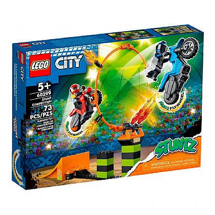 Brinquedo - LEGO City - Competição de Acrobacias - 60299