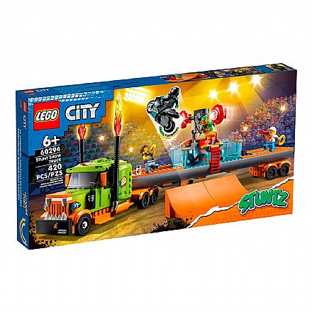 Brinquedo - LEGO City - Espetáculo de Acrobacias de Caminhão - 60294