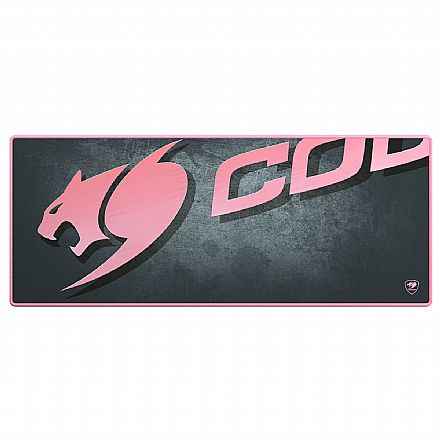 Mouse pad - Mousepad Gamer Cougar Arena X Rosa - Extra Grande: 1000 x 400mm - CGR-ARENA X PINK