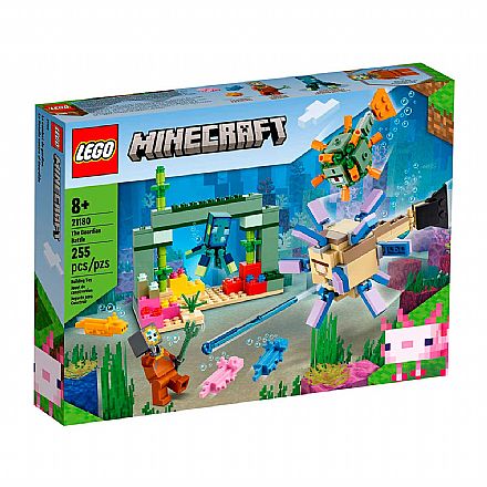 Brinquedo - LEGO Minecraft - A Batalha do Guardião - 21180