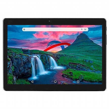 Tablet - Tablet Multilaser M10 3G - Tela 10", 32GB, Quad Core - Preto - NB364