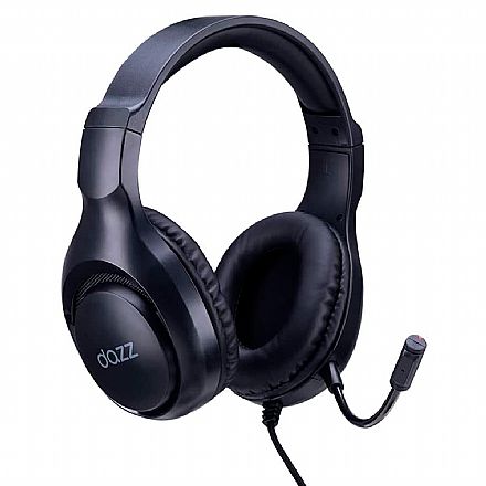 Fone de Ouvido - Headset Gamer Dazz HR5944 2.0 - com Controle de Volume e Microfone - Drivers 40mm - 62000103