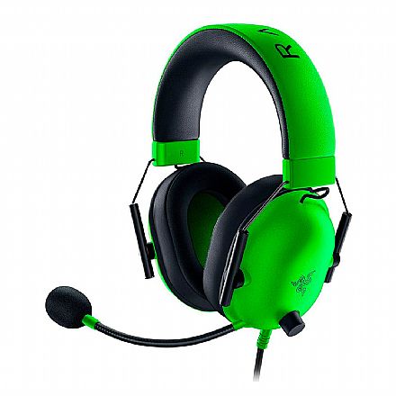 Fone de Ouvido - Headset Gamer Razer Blackshark V2 X - Driver 50mm - Conector P3 - Verde - RZ04-03240600-R3U1