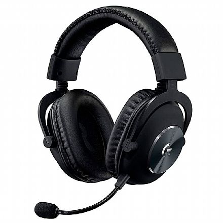 Fone de Ouvido - Headset Gamer Sem Fio Logitech G Pro X Wireless - G HUB - Drivers Pro-G 50mm - Blue Vo!ce - 981-000906