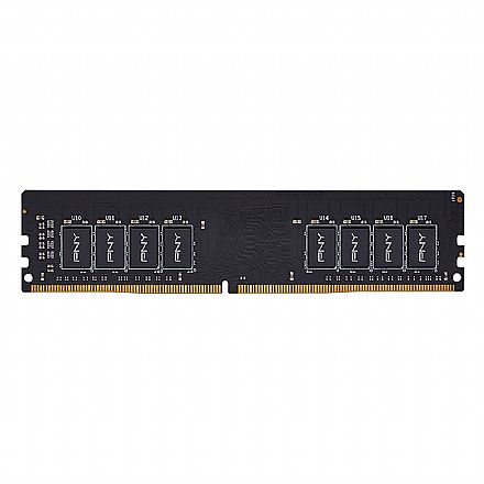 Memória para Desktop - Memória 8GB DDR4 2666MHz PNY - CL19 - MD8GSD42666-TB